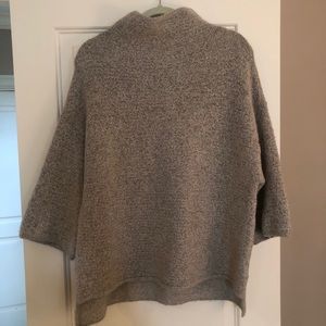 Zara Mock Turtleneck Knit Sweater